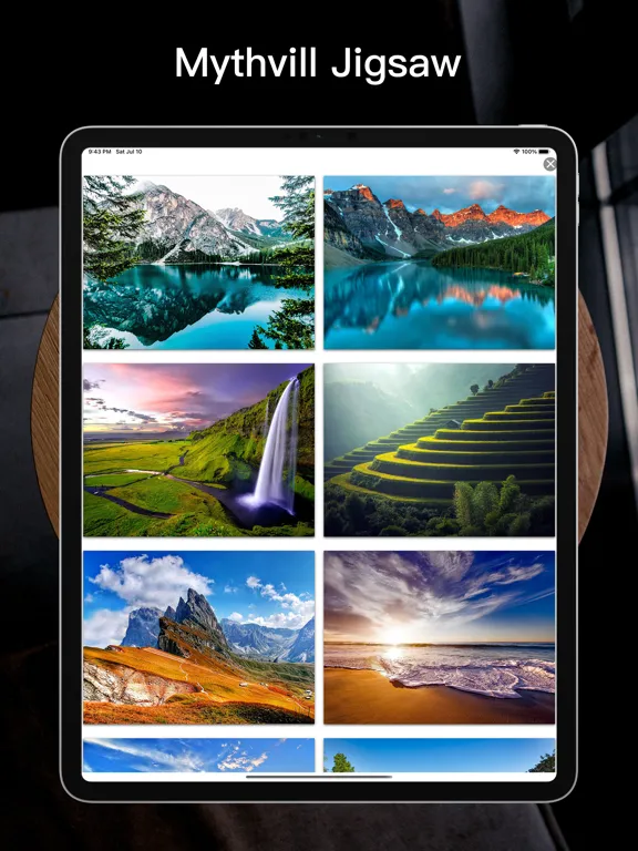 Скриншоты 美图拼图小游戏 iPad 