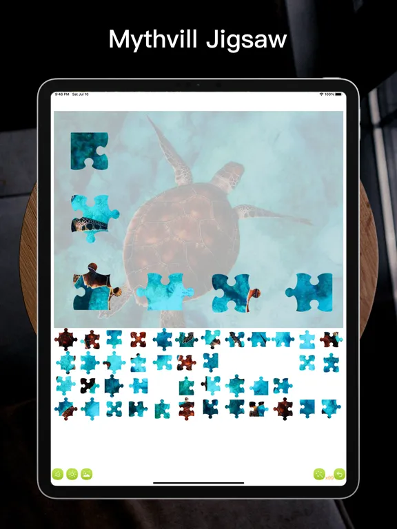 Скриншоты 美图拼图小游戏 iPad 