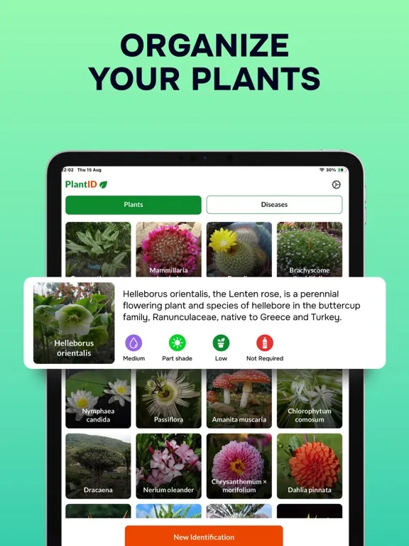 ภาพหน้าจอของ Plant Identifier: Nature ID AI iPad 