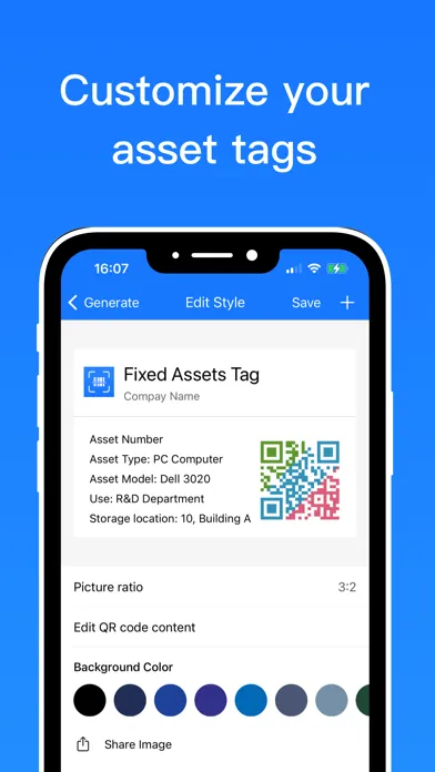 Tangkapan layar QRCode - Scanner & Creator app