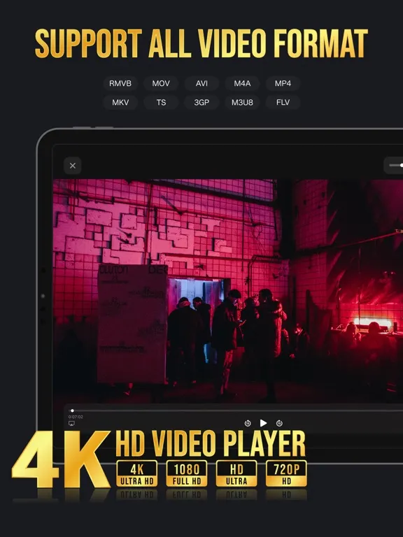 Reel Player - Video Player iPad  Screenshots