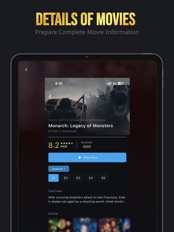 Reel Player - Video Player iPad  Screenshots