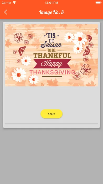 Captures d'écran de Happy Thanksgiving Day Gif SMS