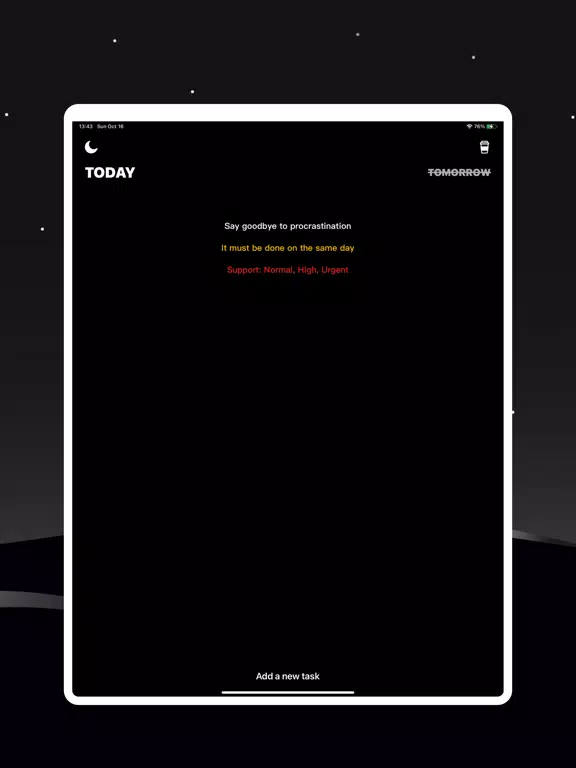 NOTO-Minimalist to-do iPad 应用截图