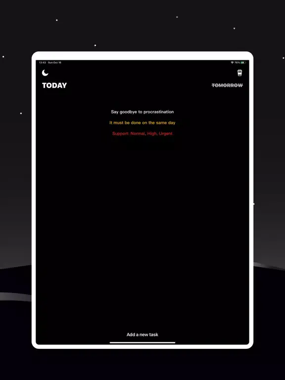 Captures d'écran de NOTO-Minimalist to-do iPad 