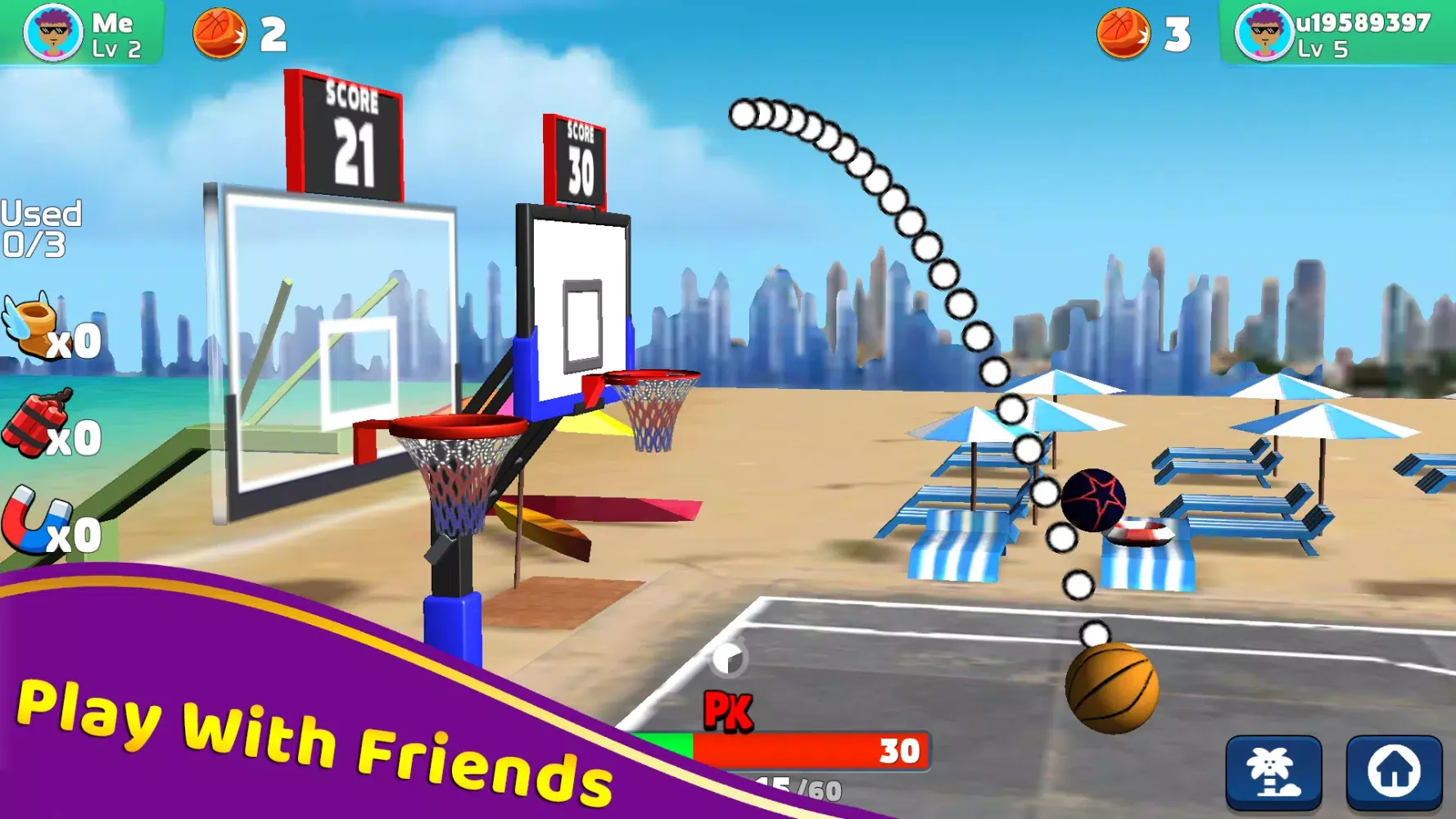 Shoot Challenge Basketball Screenshots