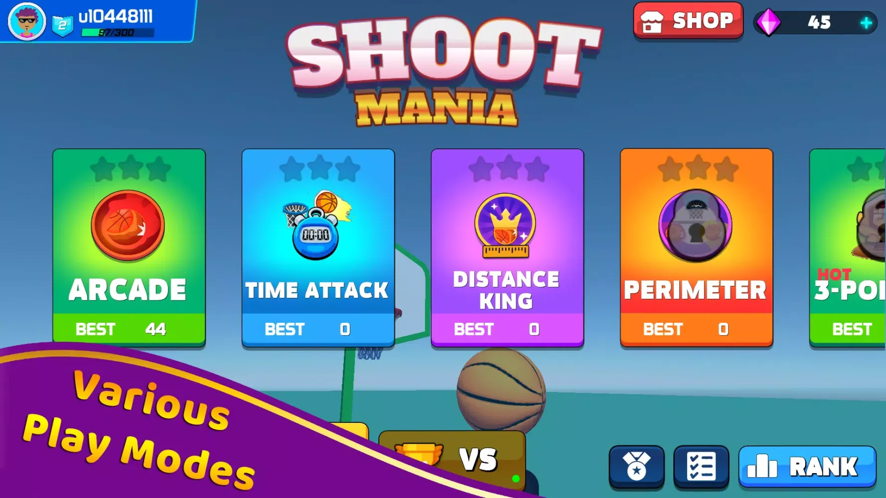Shoot Challenge Basketball Screenshots