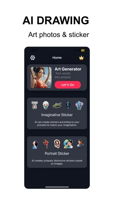 AI Draw Photo-Generator&Art 스크린샷