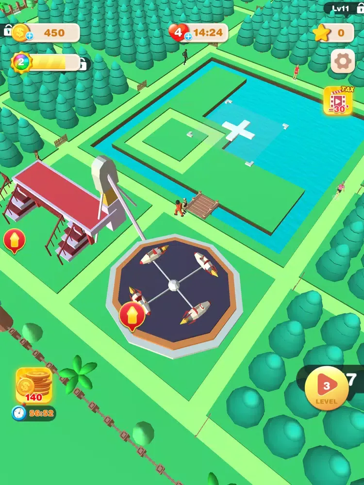 Ảnh chụp màn hình của Happy Park! iPad 