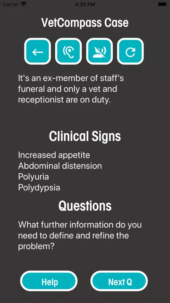 VetCompass Virtual Vet Clinic Screenshots
