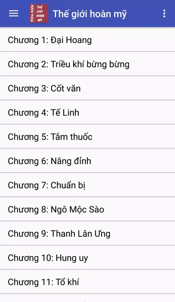 The gioi hoan my - Tien hiep Screenshots