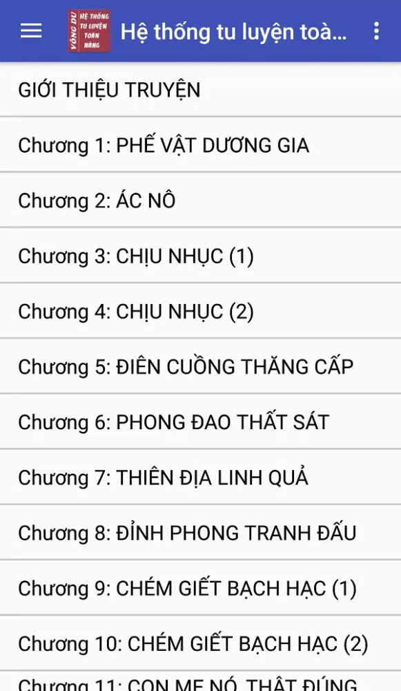 Capturas de pantalla de HT tu luyen toan nang truyen