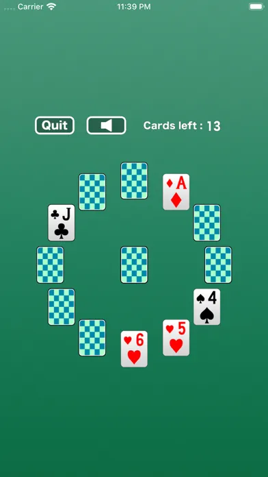 Clock Solitaire : Card Game スクリーンショット