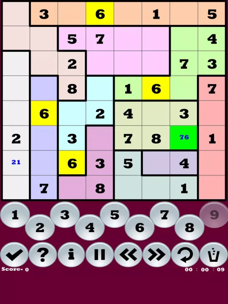 Toroidal Sudoku iPad  স্ক্রিনশট