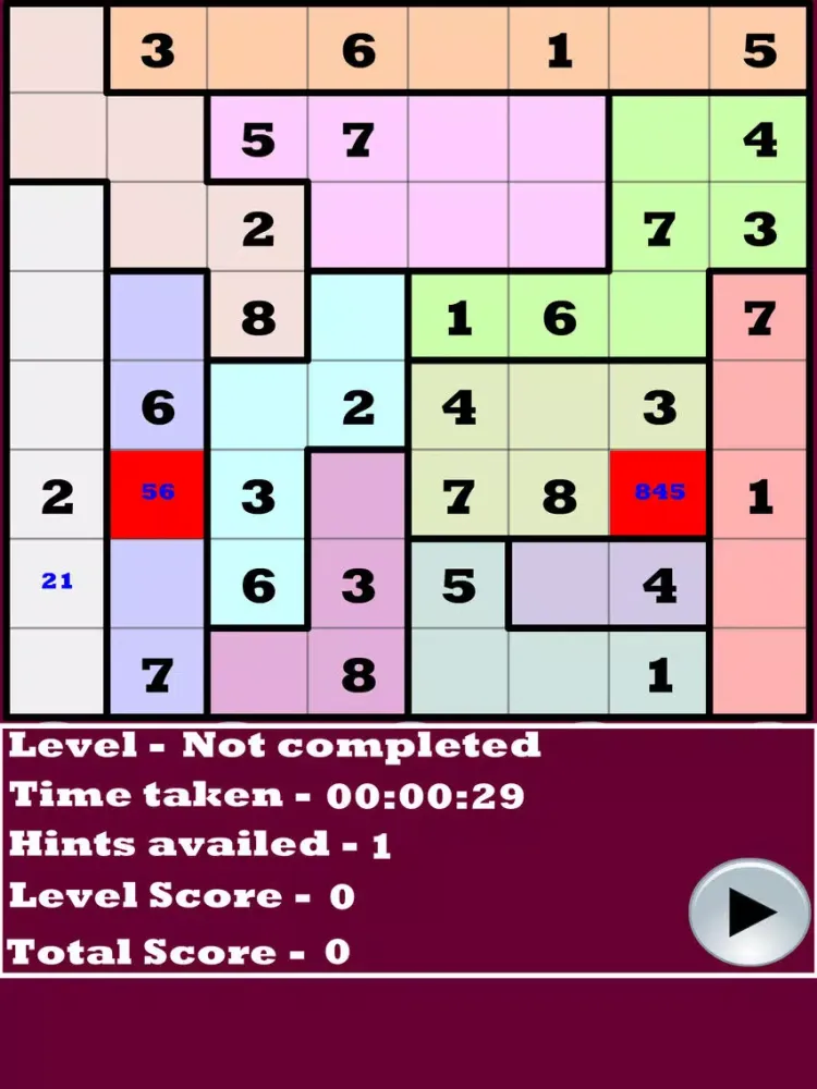 Toroidal Sudoku iPad  স্ক্রিনশট