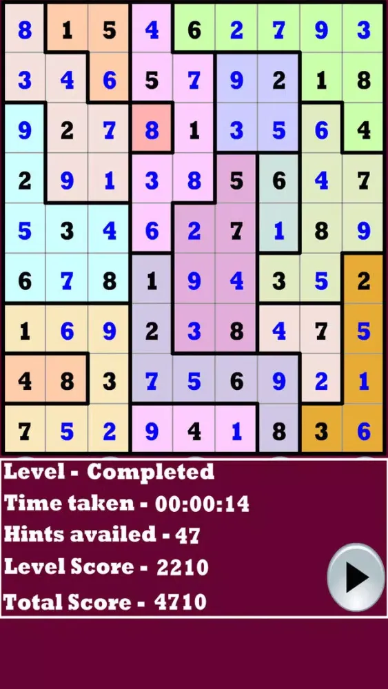 Toroidal Sudoku স্ক্রিনশট