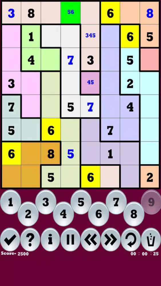 Toroidal Sudoku স্ক্রিনশট