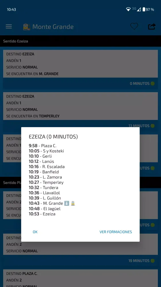Capturas de pantalla de TuTren