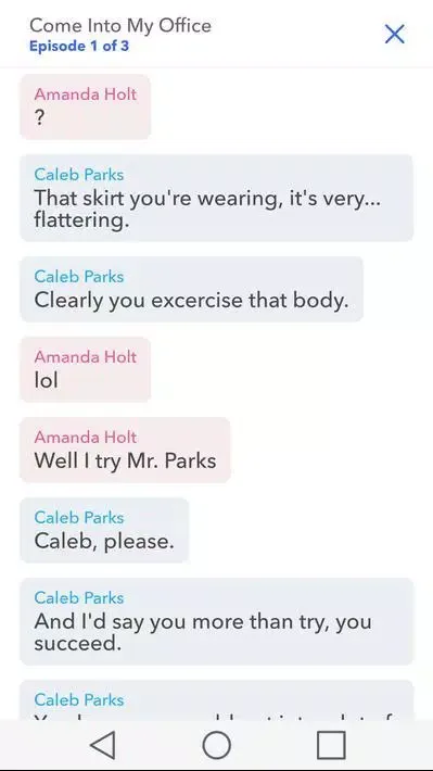 Capturas de pantalla de Tap Chat Stories - Get Hooked