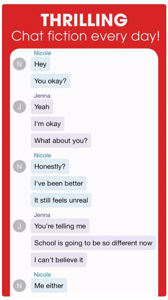 Capturas de pantalla de Tap Chat Stories - Get Hooked