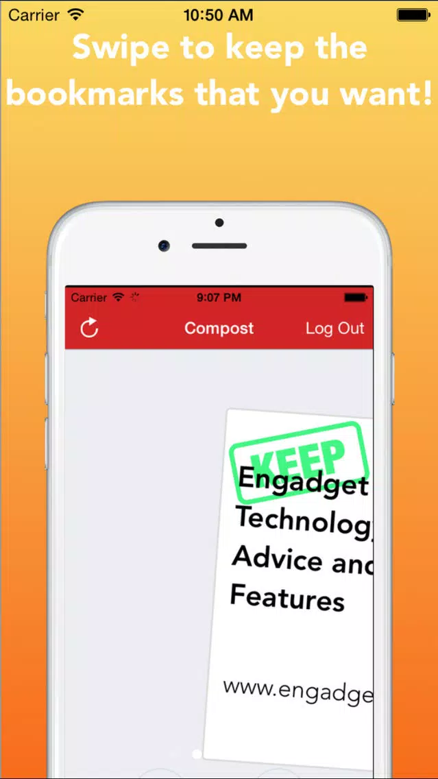 Tangkapan layar Compost For Instapaper