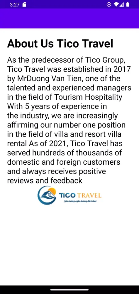 Captures d'écran de Tico Travel