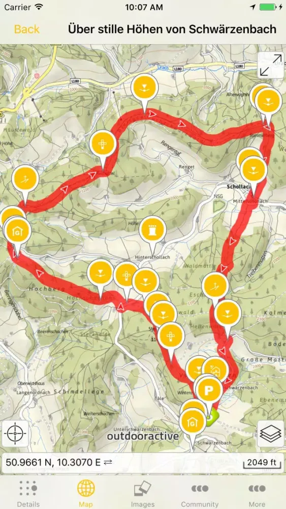 Hiking & biking in SW Germany應用截圖