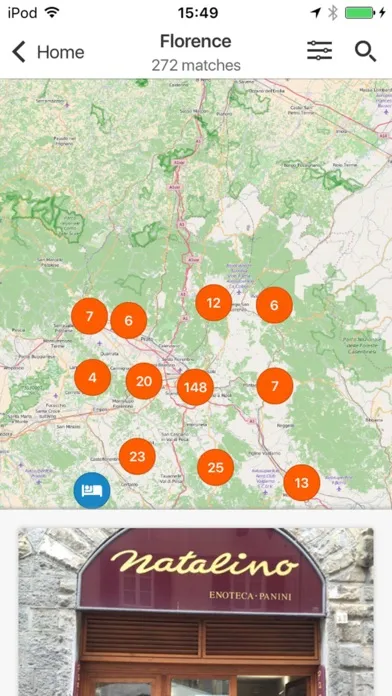 Screenshot di Toscana – Dormire e Mangiare