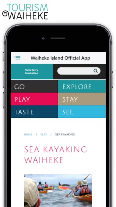 Tourism Waiheke應用截圖