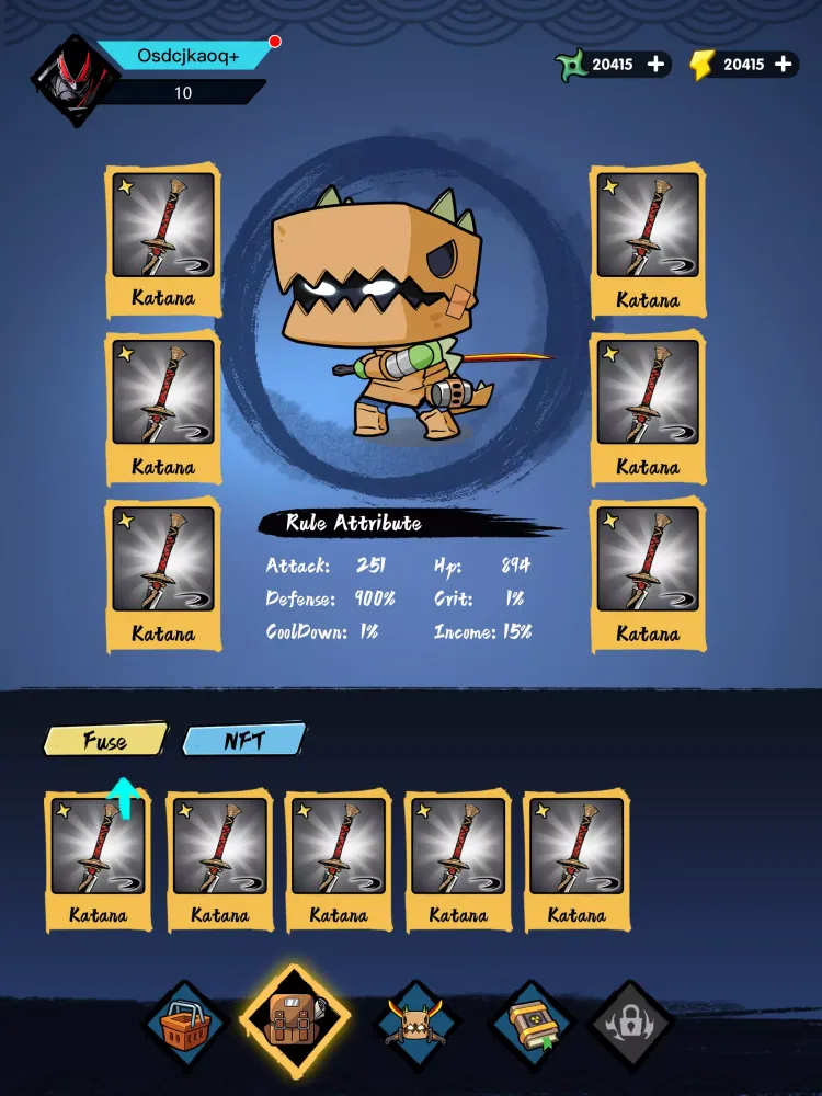 Zrzuty ekranu dragon ninja