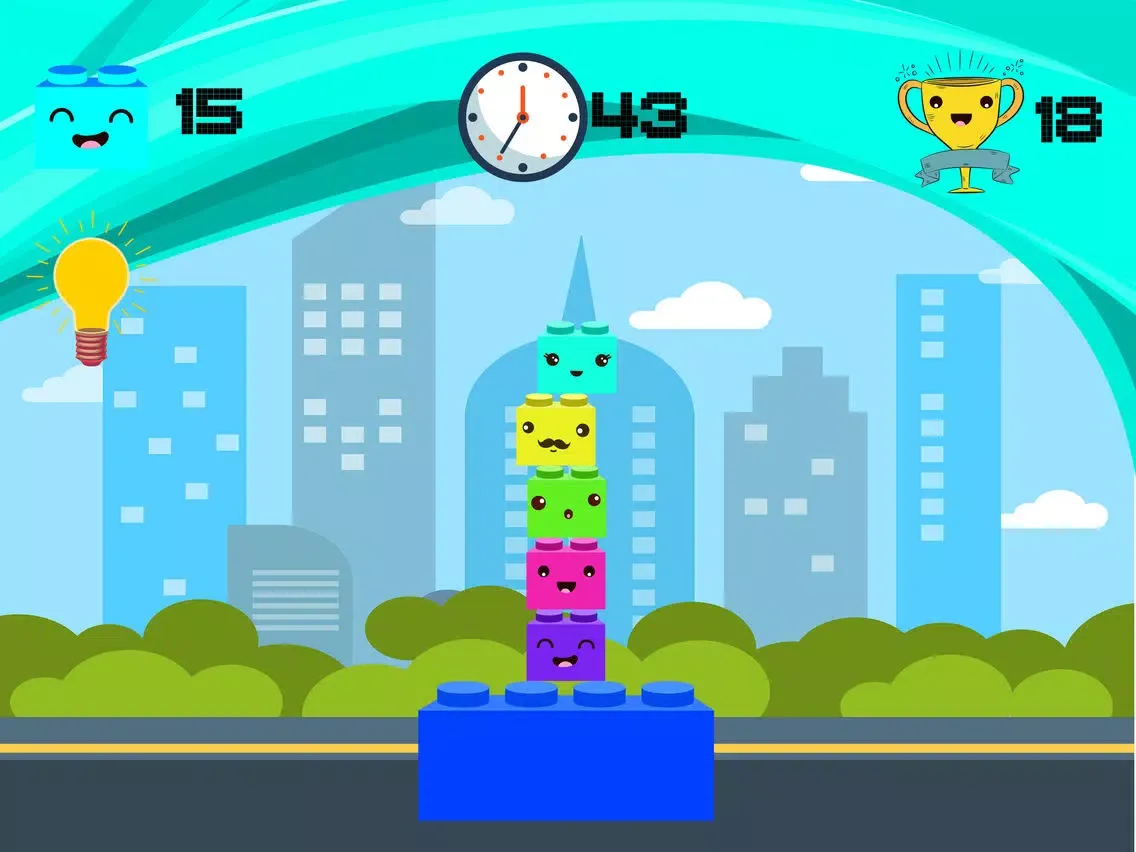 Tower Build Blocks iPad  스크린샷