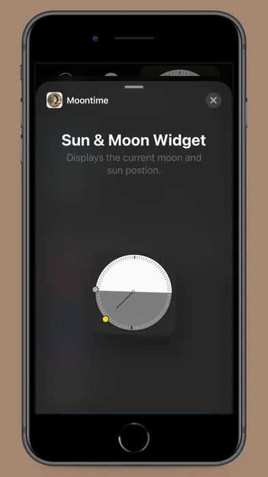 Zrzuty ekranu Moontime - Lunar Clock Widget