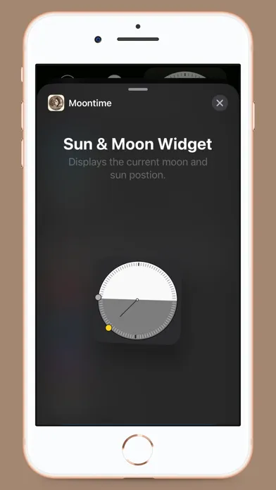 Zrzuty ekranu Moontime - Lunar Clock Widget