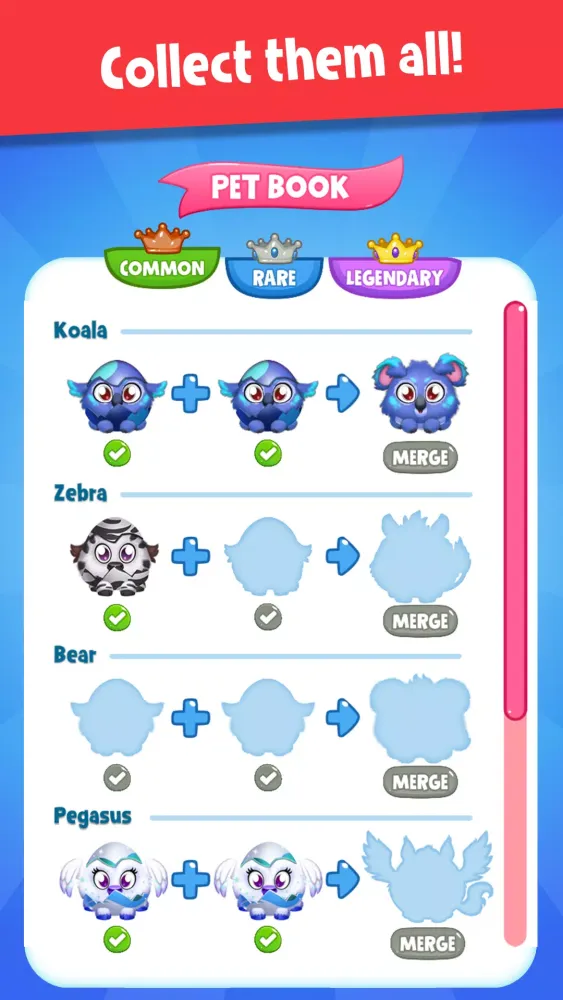 Capturas de tela do Towniz Pets - Grow Animals