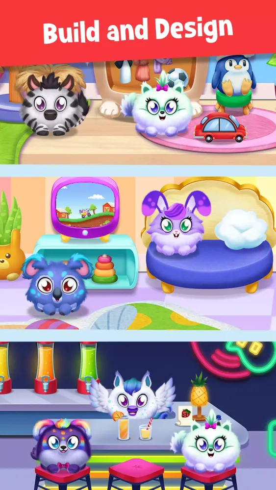 Capturas de tela do Towniz Pets - Grow Animals