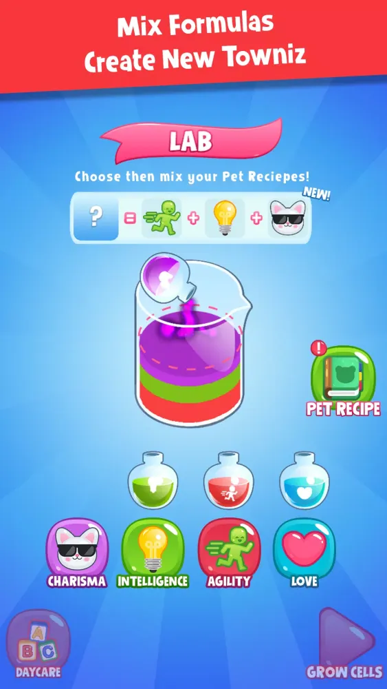 Capturas de tela do Towniz Pets - Grow Animals
