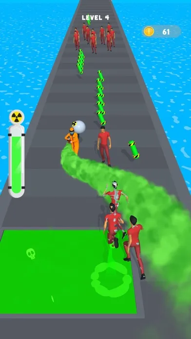 Toxic Runner 3D سکرین شاٹس