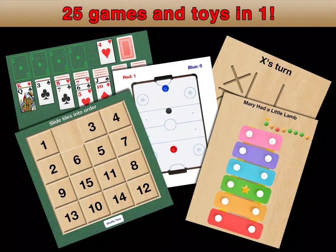 Toy Box - 25 FREE games iPad  स्क्रीनशॉट
