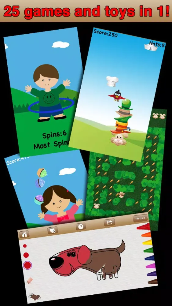 Toy Box - 25 FREE games स्क्रीनशॉट