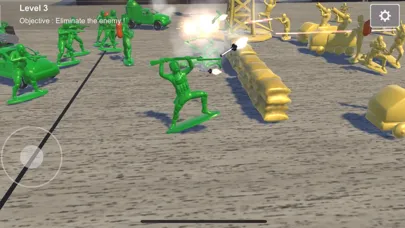 Tangkapan layar Toy Conflict
