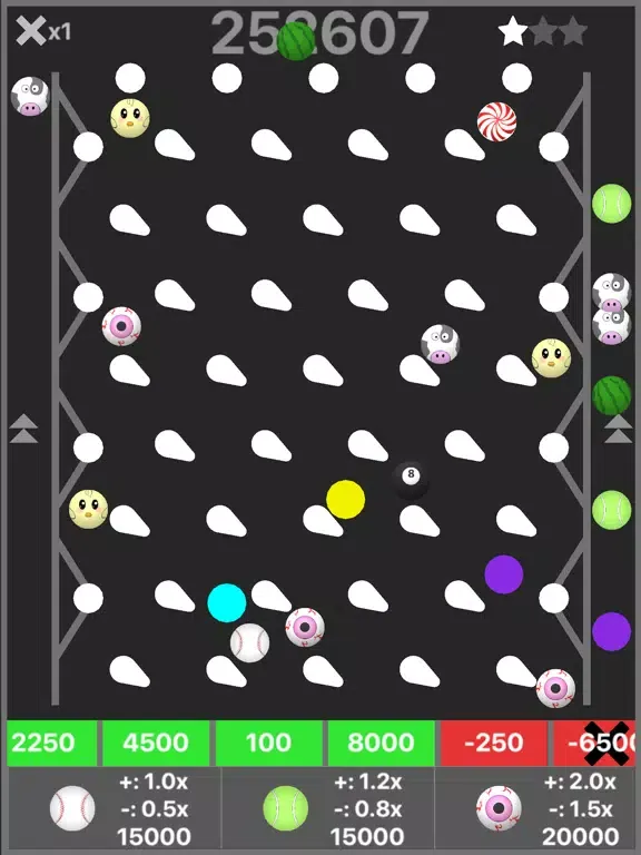 Capturas de tela do Pinball Wall iPad 