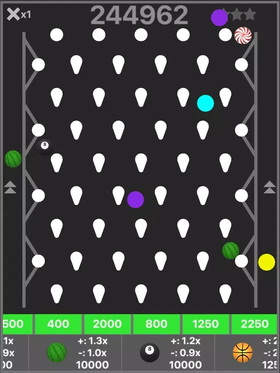 Capturas de tela do Pinball Wall iPad 