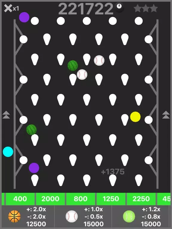 Capturas de tela do Pinball Wall iPad 