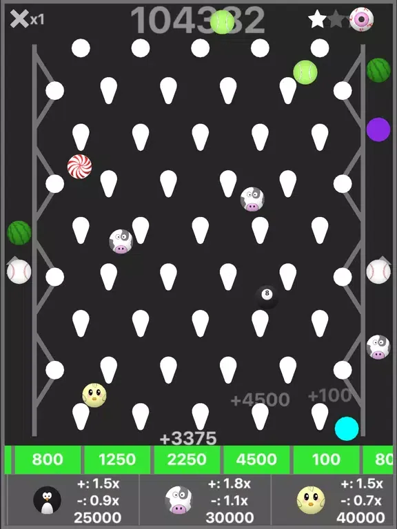 Capturas de tela do Pinball Wall iPad 