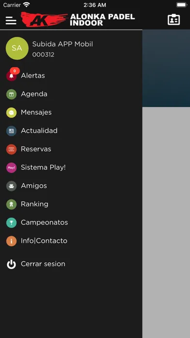 Capturas de pantalla de Alonka Padel Indoor