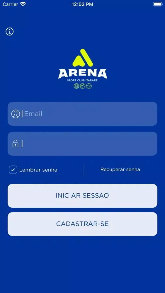 ภาพหน้าจอของ Arena Sport Club Itarare