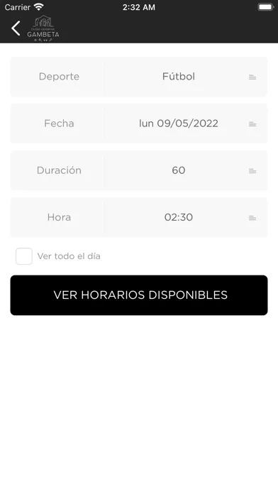 Capturas de pantalla de Ciudad Deportiva Gambeta