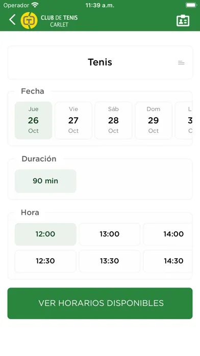 Club De Tenis Carlet Screenshots