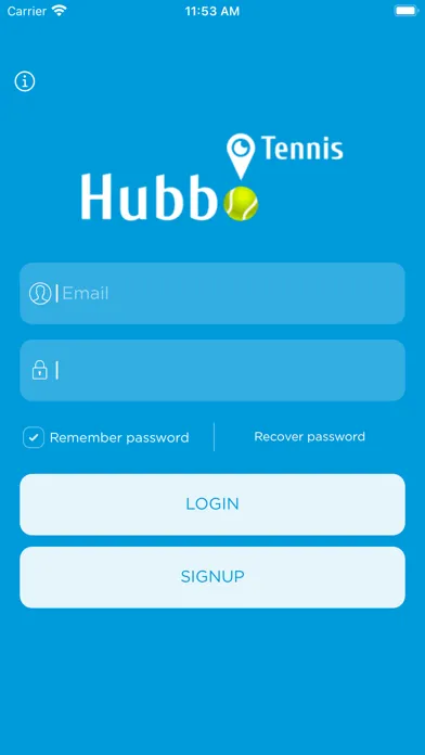 ภาพหน้าจอของ Hubb Tennis