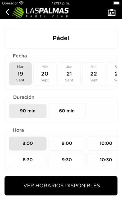 Las Palmas Padel Club Screenshots